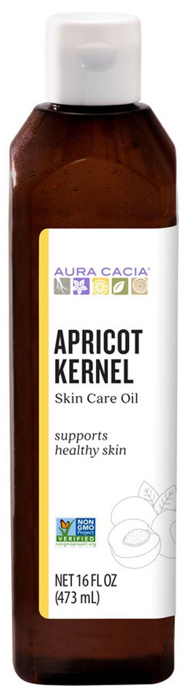 AURA CACIA Apricot Kernel Skin Care Oil (473 ml)