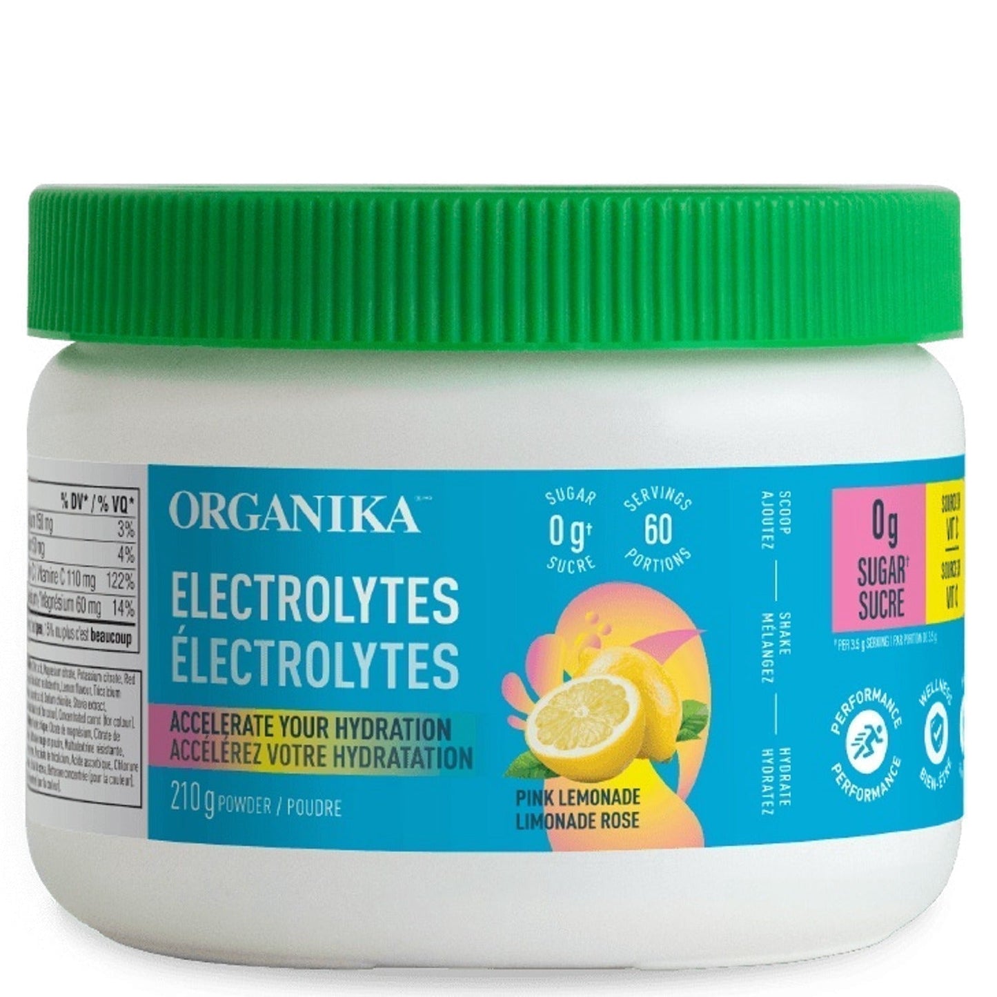 ORGANIKA Electrolytes - Pink Lemonade (60 Servings)