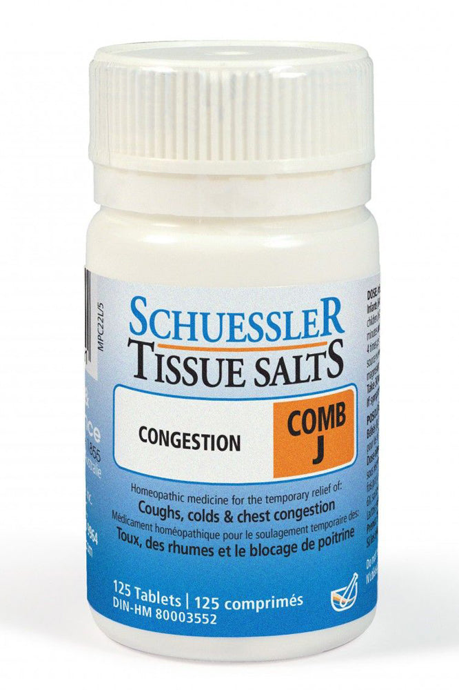 MARTIN & PLEASANCE Comb J (6X) Congestion (125 Tabs)