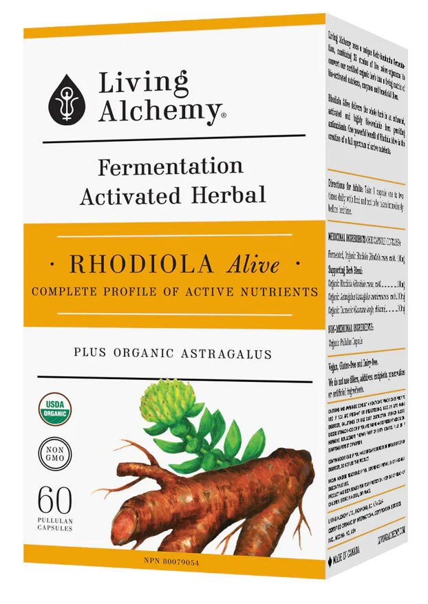 LIVING ALCHEMY Rhodiola Alive (60 caps)