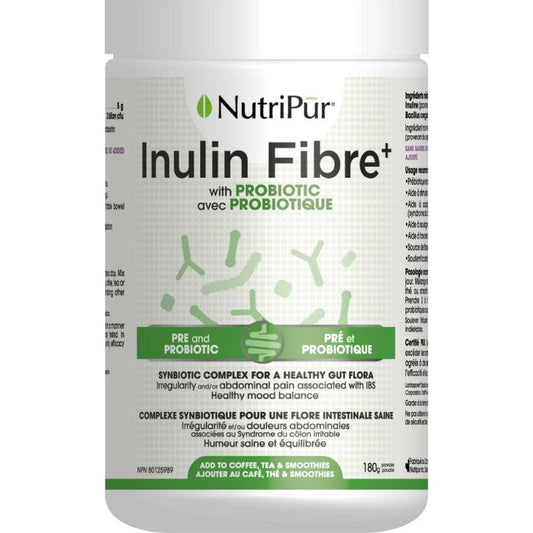 NUTRIPUR Inulin fiber+ with probiotic - 180g