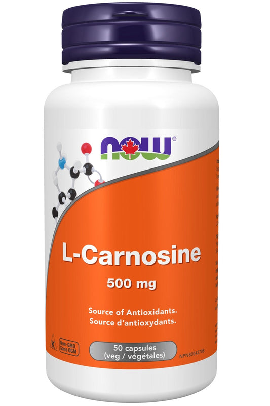 NOW L-Carnosine (500 mg - 50 vcaps)
