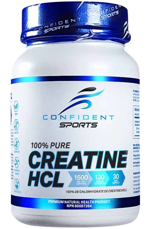 CONFIDENT SPORTS CS Creatine HCL (750 mg - 120 caps)