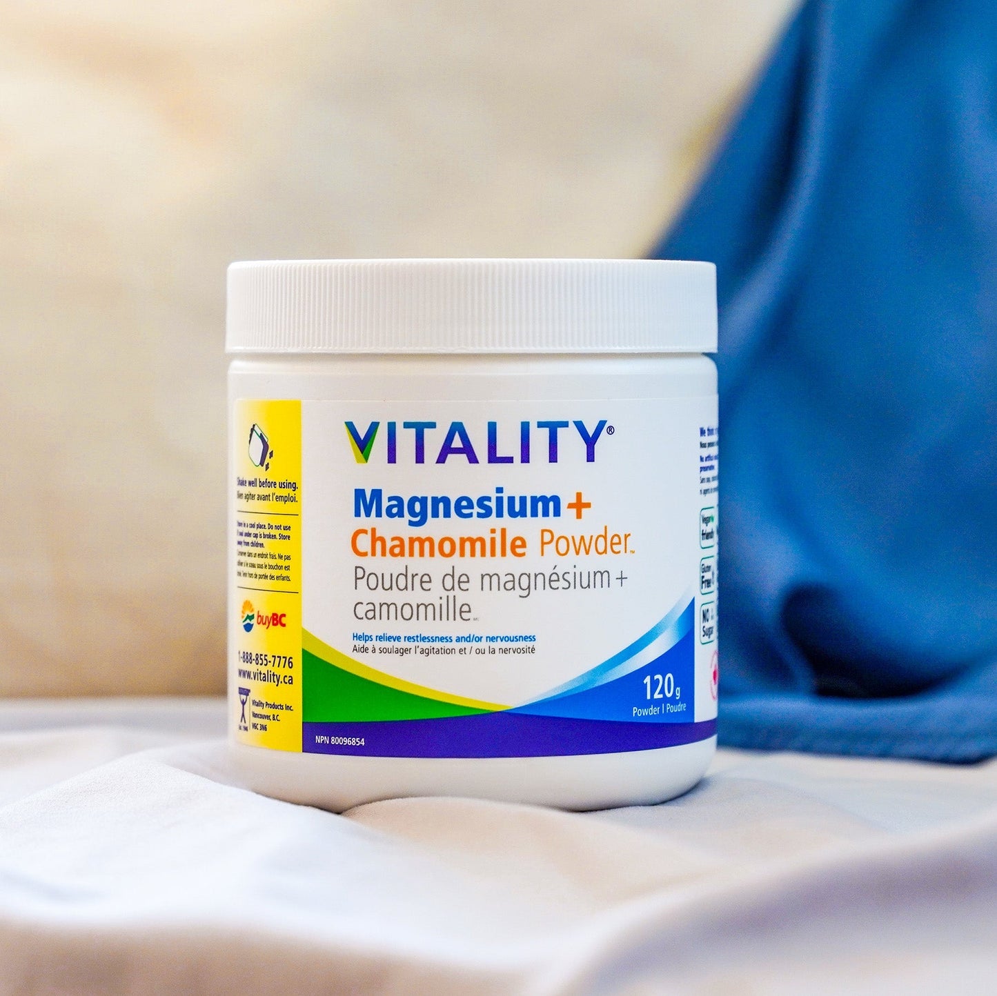 VITALITY Magnesium + Chamomile Powder - Adults