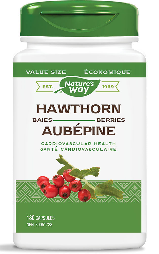 NATURE'S WAY Hawthorn Berries (180 caps)