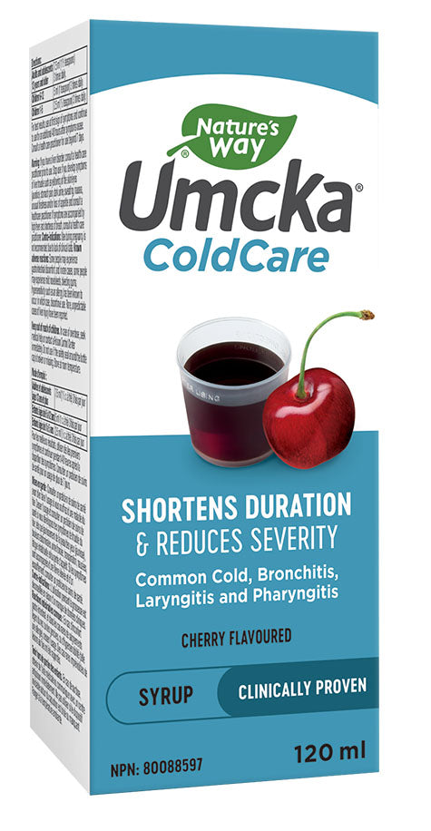 NATURE'S WAY Umcka Coldcare Syrup (Cherry - 120 ml)