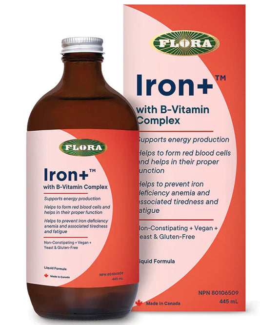 FLORA Iron+ Vitamins & Minerals (445 ml)