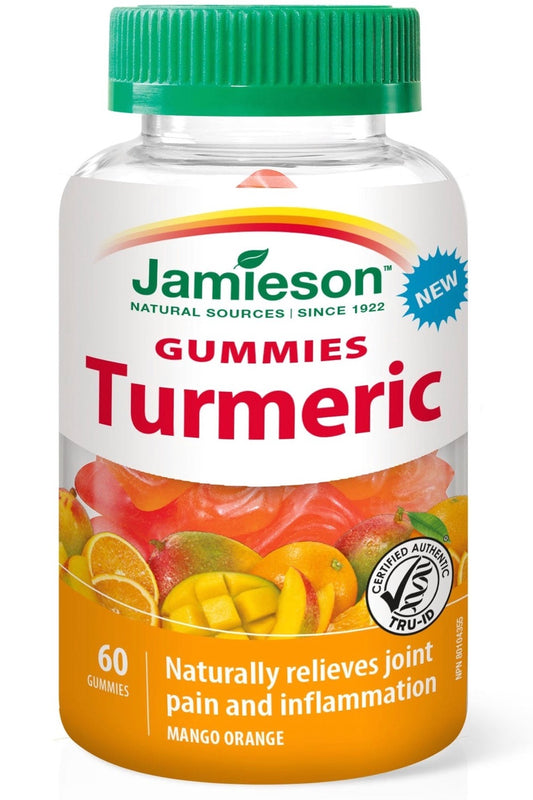 JAMIESON Turmeric (Mango Orange - 60 gummies)