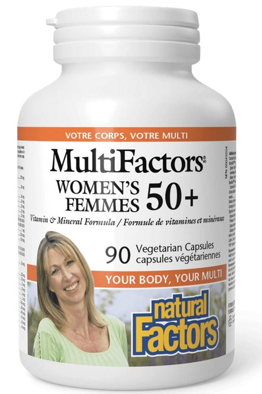 NATURAL FACTORS MultiFactors Women’s 50+ (90 vcaps)