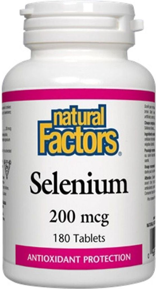 NATURAL FACTORS Selenium (200 mcg - 180 tabs)