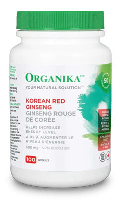 ORGANIKA Korean Red Ginseng (500 mg - 100 caps)