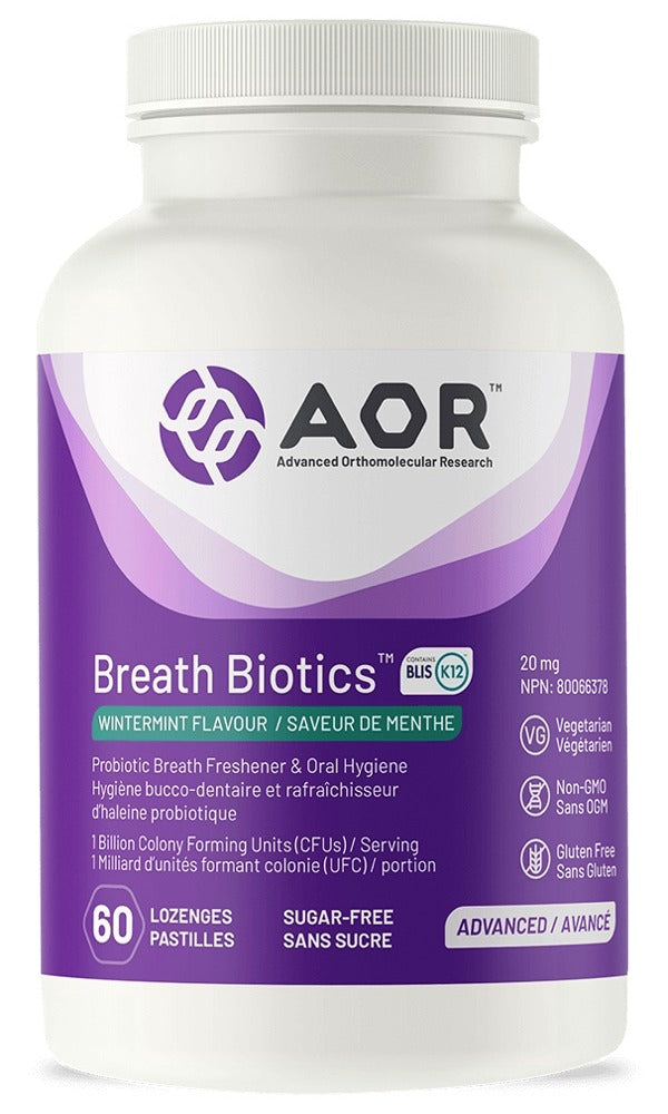 AOR Breath Biotics (60 lozenges)