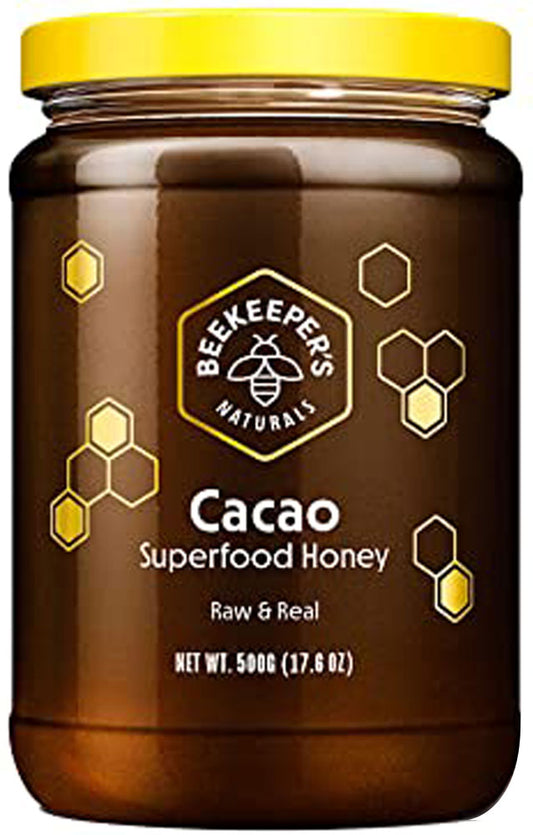 BEEKEEPER'S NATURALS Superfood Cacao Honey