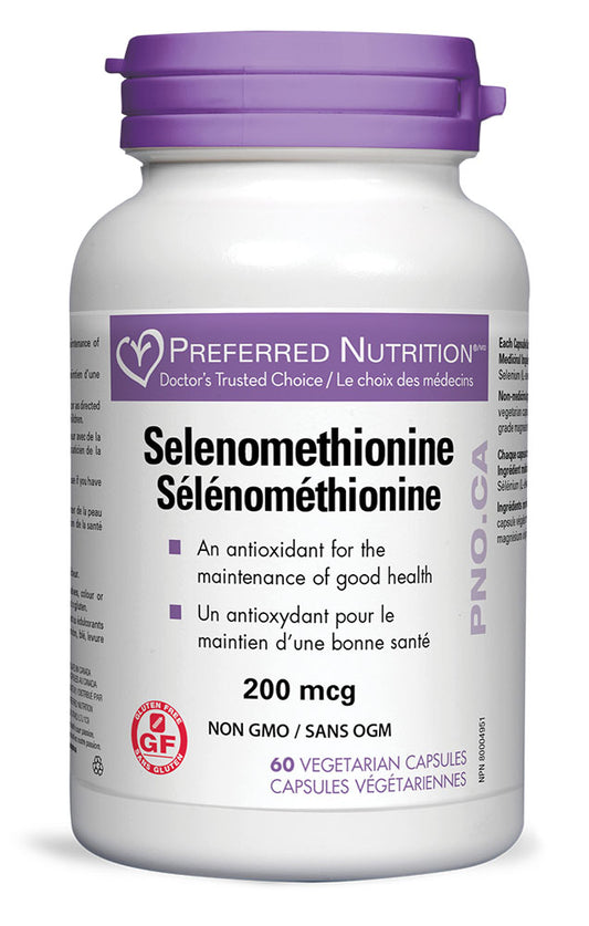 PREFERRED NUTRITION Selenomethionine (220 mcg - 60 caps)