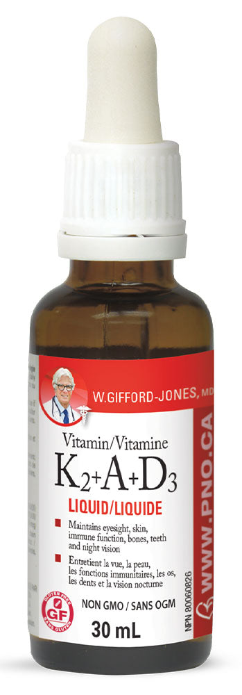 W. GIFFORD-JONES Vitamin K2 + A + D3 (30 ml)