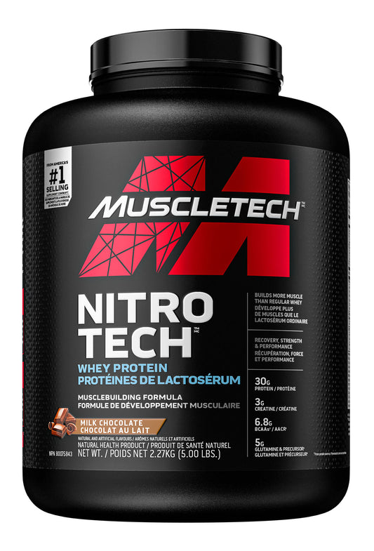 MUSCLE TECH Nitro Tech (Chocolate - 5 lbs)