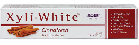NOW Xyliwhite Toothpaste (Cinnafresh - 181 gr)
