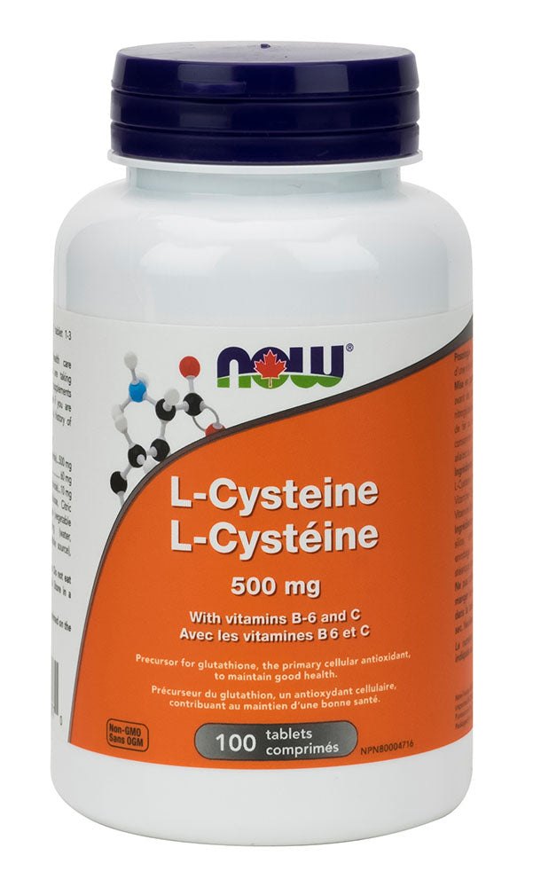 NOW L-Cysteine (500mg - 100 tabs)