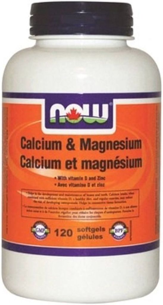 NOW Calcium & Magnesium (120 sgels)
