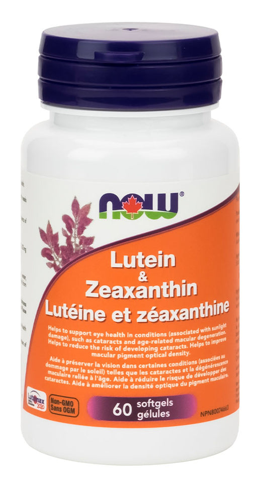 NOW Lutein & Zeaxanthin (60 sgels)