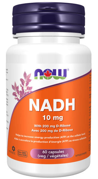 NOW NADH (10mg - 60 veg caps)