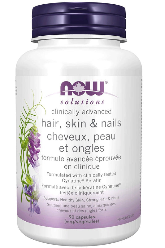 NOW Hair Skin and Nails (Clinically Advanced - 90 vcaps)