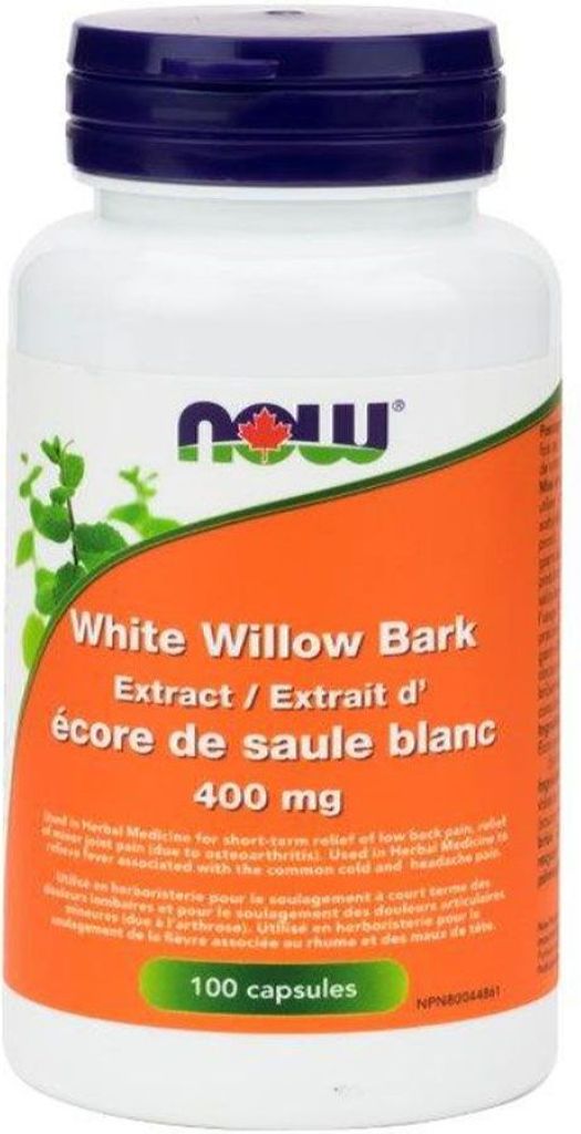 NOW White Willow Bark (400 mg - 100 caps)
