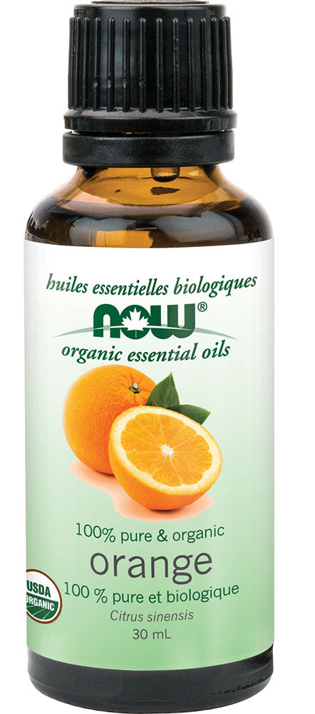 NOW Organic Orange Oil (30 ml)