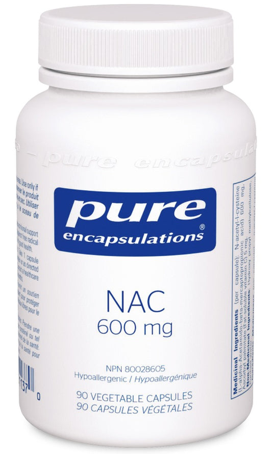 PURE ENCAPSULATIONS NAC (600 mg - 90 caps)