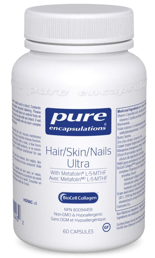 PURE ENCAPSULATIONS Hair/Skin/Nails Ultra (60 caps)