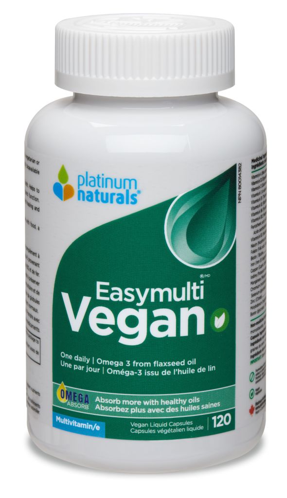 PLATINUM Easymulti Vegan (120 veg caps)