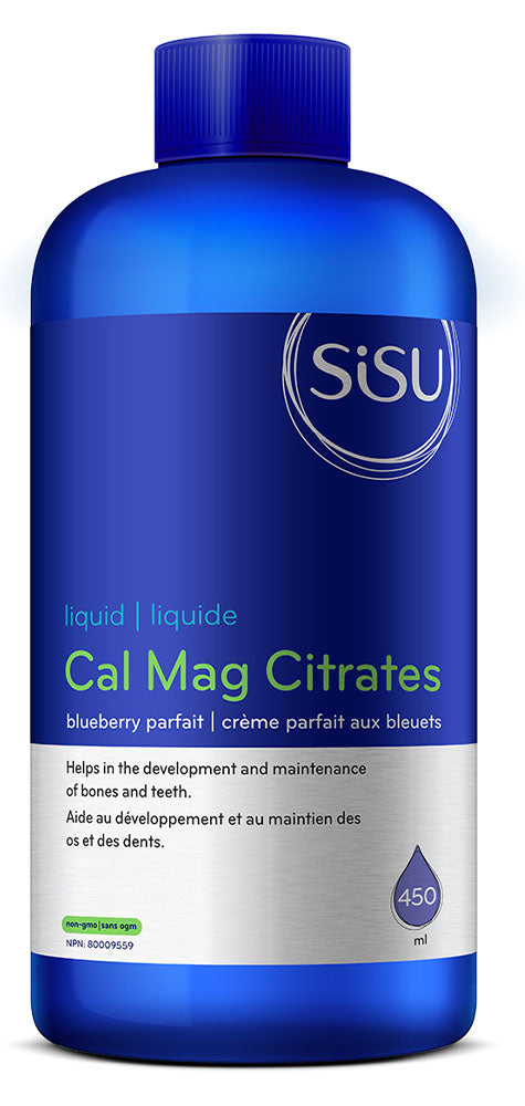 SISU Calcium & Magnesium Citrates (Blueberry Parfait - 450 ml)