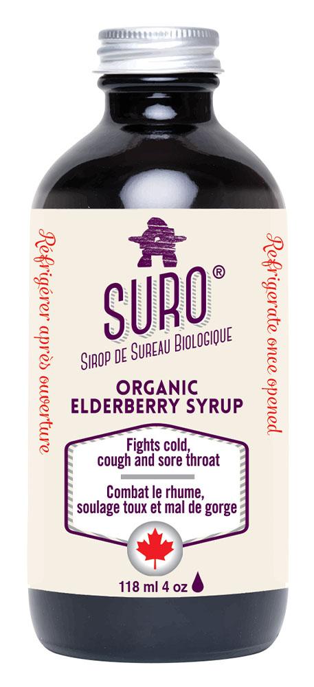 SURO Orgnaic Elderberry Syrup (118 ml)