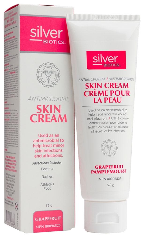 SILVER BIOTICS Antimicrobial Skin Cream (Grapefruit - 96 gr)