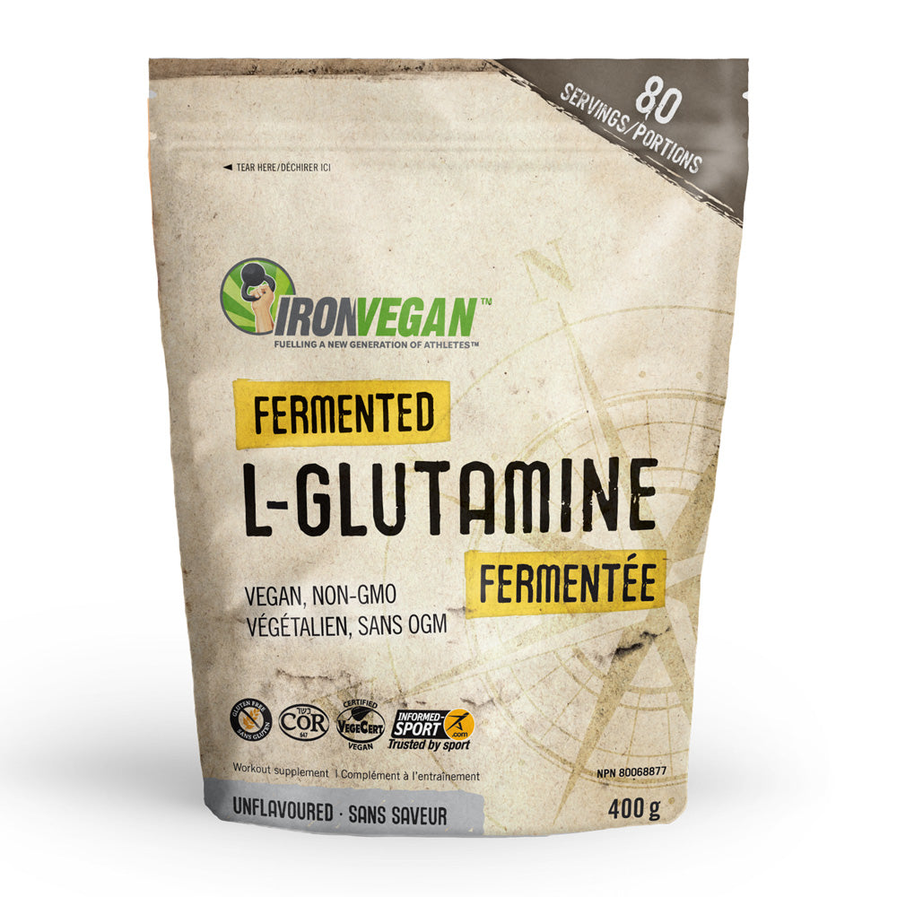 IRON VEGAN Fermented L-Glutamine (Unflavoured - 400 gr)