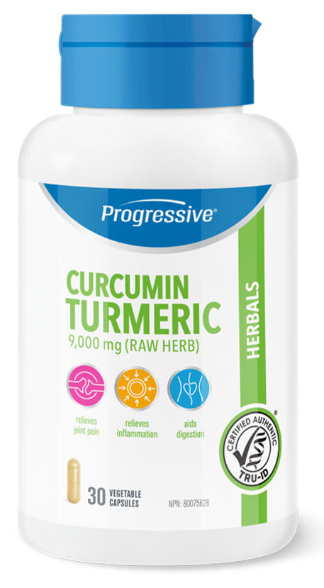 PROGRESSIVE Curcumin Turmeric (30 veg caps)