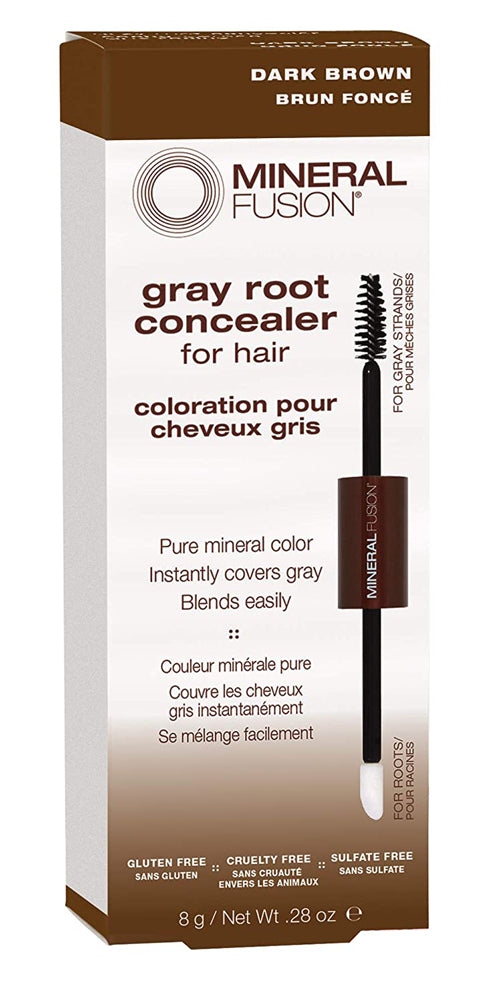 MINERAL FUSION Gray Root Concealer - Light Brown (8 gr)