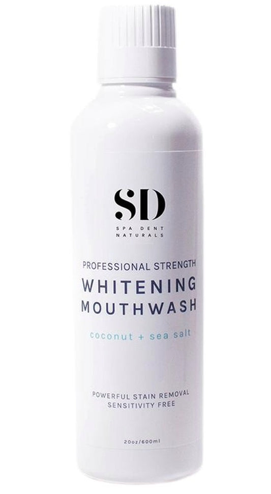 SD NATURALS Advanced Whitening Mouthwash (Coconut & Sea Salt)