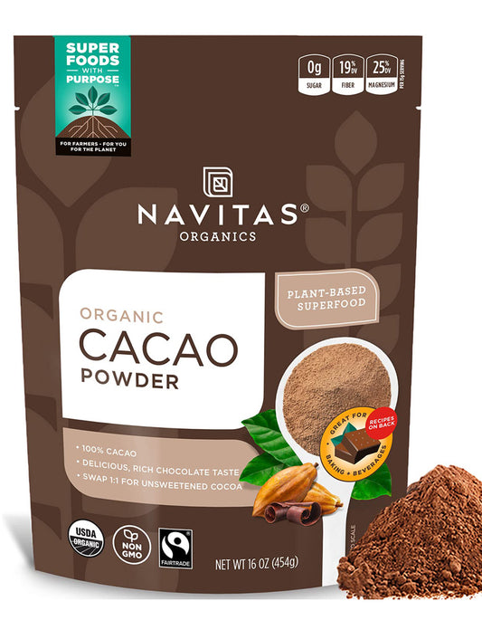 NAVITAS ORGANICS Cacao Powder (454 gr)