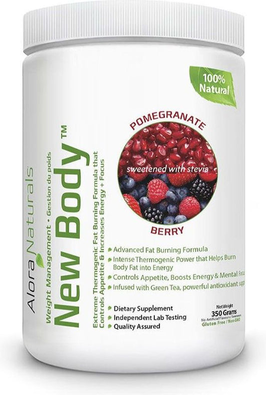 ALORA NATURALS New Body ( Pomegranate Berry - 350 gr)
