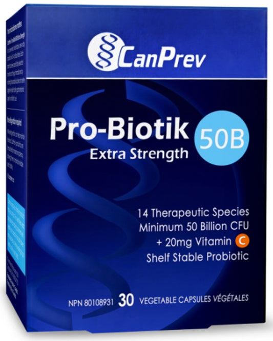 CANPREV Pro-Biotik 50B (Extra Strength - 30 vcaps)
