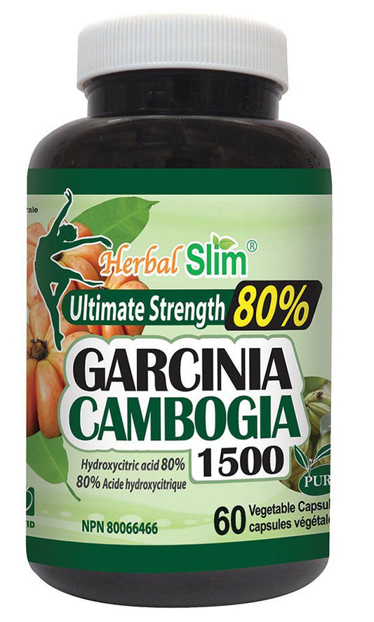 HERBAL SLIM Garcinia 80% (60 veg caps)